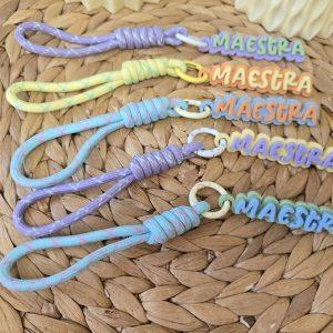 Llavero de metacrilato de maestra